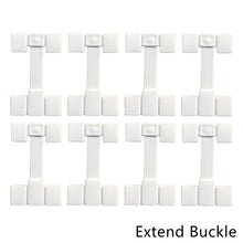 Load image into Gallery viewer, Drawer Partition Accessories Extension Buckle Fixed Clip DIY Storage Free Combination Clapboard Divider Makeup Sock Underwear Organizer