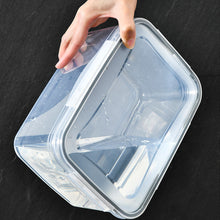 Load image into Gallery viewer, Refrigerator Storage Box Square Sealed Box With Drain Basket Fridge Organizer Food Container Fresh Vegetable Box Durable Kitchen Fresh-keeping Box