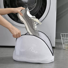 Load image into Gallery viewer, Mesh Laundry Bag with Zips for Trainers/Shoes for Washing Machines Travel Clothes Storage Box Organizer Bags Anti-deformation Airing Dry Tool