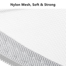 Load image into Gallery viewer, A4 A5 A6 Document Bag Transparent File Folders Convenient Clear Nylon Mesh Storage Bag with Zipper Stationery Organizer School Supplies