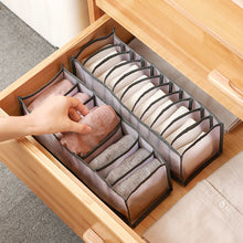 Load image into Gallery viewer, Underwear Organizer Foldable Closet Divider Storage Box Clothing Organization Drawer Separator for Socks Shorts Bra T-shirt