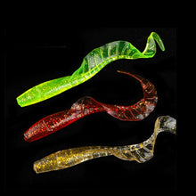Load image into Gallery viewer, 10 PCS/Package Rubber bugs Twist The Tail Fishing Bait Fishing Equipment Fishing Bait
