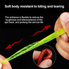 Load image into Gallery viewer, 10 PCS/Package Rubber bugs Twist The Tail Fishing Bait Fishing Equipment Fishing Bait