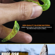 Load image into Gallery viewer, 10 PCS/Package Rubber bugs Twist The Tail Fishing Bait Fishing Equipment Fishing Bait