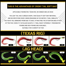 Load image into Gallery viewer, 10 PCS/Package Rubber bugs Twist The Tail Fishing Bait Fishing Equipment Fishing Bait
