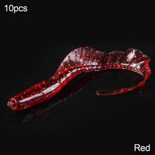 Load image into Gallery viewer, 10 PCS/Package Rubber bugs Twist The Tail Fishing Bait Fishing Equipment Fishing Bait