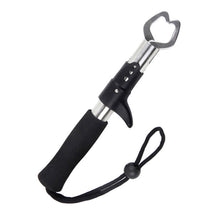 Load image into Gallery viewer, 15.5/17.5/21CM Stainless Steel Fishing Gripper Professional Fish Grip Lip Clamp Grabber Folding Pliers Fishing Equipment