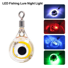 Load image into Gallery viewer, 10/20Pcs Mini Fishing Lure Light LED Deep Drop Underwater Eye Shape Fishing Squid Fishing Bait Luminous Lure for Attracting Fish