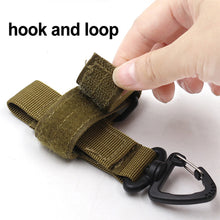 Load image into Gallery viewer, Outdoor Tactical Gloves Climbing Rope Anti-lost Camping Hanging Buck Multi-purpose Nylon Gloves Hook Work Gloves Safety Clip