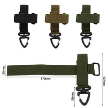 Load image into Gallery viewer, Outdoor Tactical Gloves Climbing Rope Anti-lost Camping Hanging Buck Multi-purpose Nylon Gloves Hook Work Gloves Safety Clip