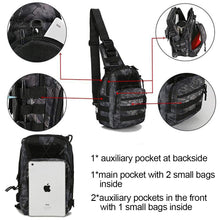 Load image into Gallery viewer, 600D Tactical Camping Hunting Daypack Fishing Outdoor Military Shoulder Bag Hiking Trekking Backpack Sports Climbing