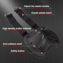 Load image into Gallery viewer, Military Tactical Knee Pad Elbow CS Protector Army Airsoft Outdoor Sport Hunting Kneepad Safety Gear Knee Protective Pads