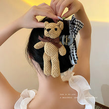 Load image into Gallery viewer, Personalized Korean Super Fairy Mesh Flower Feather Clip Fashionable Clamp Back Head Plate Hair Shark Hairpin Apparel Accessories