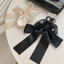 Load image into Gallery viewer, Personalized Korean Super Fairy Mesh Flower Feather Clip Fashionable Clamp Back Head Plate Hair Shark Hairpin Apparel Accessories