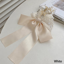 Load image into Gallery viewer, Personalized Korean Super Fairy Mesh Flower Feather Clip Fashionable Clamp Back Head Plate Hair Shark Hairpin Apparel Accessories