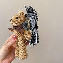 Load image into Gallery viewer, Personalized Korean Super Fairy Mesh Flower Feather Clip Fashionable Clamp Back Head Plate Hair Shark Hairpin Apparel Accessories