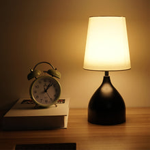 Load image into Gallery viewer, USB All Touch Sensor Base Lamp Bedside Warm Night Light Brightness Adjustable Night Lamp Bedroom Cabinet Lamp