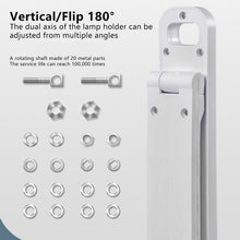 Load image into Gallery viewer, USB Rechargeable Table Lamp Eyes Protection Touch Dimmable LED Light Student Dormitory Bedroom Reading Desk Lamp