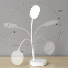 Load image into Gallery viewer, USB Rechargeable Table Lamp Eyes Protection Touch Dimmable LED Light Student Dormitory Bedroom Reading Desk Lamp