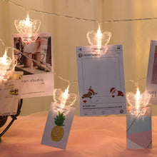 Load image into Gallery viewer, Butterfly Photo Clip LED String Lights Christmas Valentine's Day Decoration Fairy Lights String Party Room Decoration Wall Lights Garland
