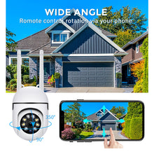 Load image into Gallery viewer, 1080P Dual Band Wireless WIFI Full Color PTZ IP Camera 360 Degree Outdoor Night Vision Surveillance Security Dome Camera