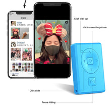 Load image into Gallery viewer, Mini Wireless Bluetooth-compatible Remote Control Mobile Phone Selfie Photo Shutter Controller Button Self-timer Camera Music