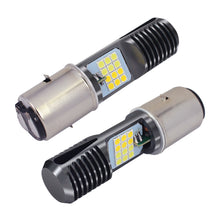 Load image into Gallery viewer, Motorcycle Headlight Motorcycle Scooter H4 BA20D PX15D 24 LED Light Super Bright Light lamp Moto DRL Lights
