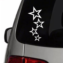 Load image into Gallery viewer, Vinyl Car Sticker Decal Stars Colorful Waterproof Stickers Truck Bumper Rear Window Background 12x25cm