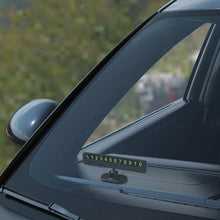 Load image into Gallery viewer, Luminous Hidden Car Temporary Parking Card Phone Number Plate Auto Telephone Card Plate Stop Sign Accessories