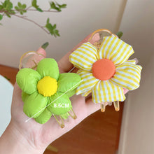 Load image into Gallery viewer, Children's Hair Accessories Ball Head Plate Hair Handy Tool Ponytail Clip Cute Girl Big Flower Back Catch Headdress