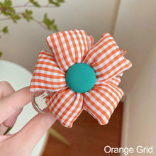 Load image into Gallery viewer, Children's Hair Accessories Ball Head Plate Hair Handy Tool Ponytail Clip Cute Girl Big Flower Back Catch Headdress