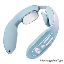 Load image into Gallery viewer, Cervical Massager Shoulder Neck Massager Multi Functional Neck Protector Neck Electric Hot Compress Pulse Cervical Massager