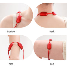 Load image into Gallery viewer, Mini Hanging Cervical Spine Massager Hot Compress Pulse Shoulder Neck Massage Portable Heating Cervical Neck Pulse Massager