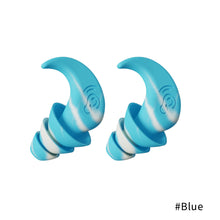 Load image into Gallery viewer, Soundproof Noise Reduction Ear Plugs Sleep Professional Silicone Waterproof Ears Earplug Anti-Noise Soft Sponge Sleeping Earplugs