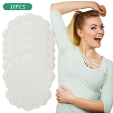 Load image into Gallery viewer, 10pcs Disposable Armpit Sweat Absorbing Patch Thin Odor Removing Armpit Sweat Absorbing Patch Deodorant Pad Armpit Stickers