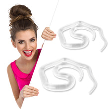 Load image into Gallery viewer, 2pc/set Transparent Invisible Hairpin Hairstyle Tools Hairstyle Women Longhair Accessories Hairsticks Traceless Simple Hair Styling Tools