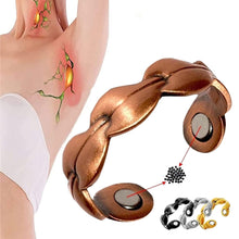 Load image into Gallery viewer, Vintage Adjustable Magnetic Weight Loss Slimming Ring String Stimulating Acupoints Gallstone Fitness Reduce Health Care