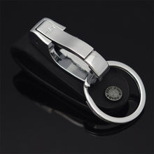 Load image into Gallery viewer, Men Alloy Key Buckle Belt Buckle Single Ring Key Ring Daily Portable Pendant Keychain Clothing Accessory