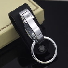 Load image into Gallery viewer, Men Alloy Key Buckle Belt Buckle Single Ring Key Ring Daily Portable Pendant Keychain Clothing Accessory