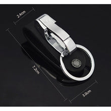 Load image into Gallery viewer, Men Alloy Key Buckle Belt Buckle Single Ring Key Ring Daily Portable Pendant Keychain Clothing Accessory