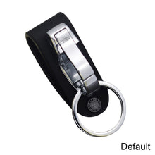 Load image into Gallery viewer, Men Alloy Key Buckle Belt Buckle Single Ring Key Ring Daily Portable Pendant Keychain Clothing Accessory
