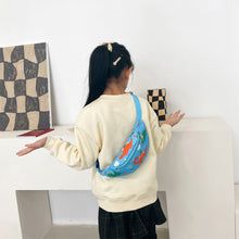 Load image into Gallery viewer, Fashionable Children Waist Bag Backpack Cute Cartoon Dinosaur Pattern Slant Shoulder Bag Girls Boys Messenger Bag