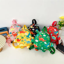 Load image into Gallery viewer, Children Cartoon Cute Printing Mini Backpack Nylon Dinosaur Pattern Backpack Girls Boys Backpack Schoolbag