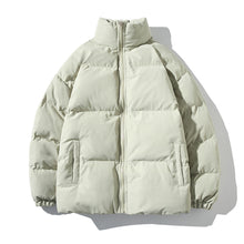 Load image into Gallery viewer, Men Fashion Versatile Cotton Jacket Loose Stand Collar Thickened Warm Casual Cotton Jacket Winter Outerwear