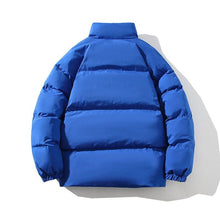 Load image into Gallery viewer, Men Fashion Versatile Cotton Jacket Loose Stand Collar Thickened Warm Casual Cotton Jacket Winter Outerwear