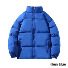 Load image into Gallery viewer, Men Fashion Versatile Cotton Jacket Loose Stand Collar Thickened Warm Casual Cotton Jacket Winter Outerwear