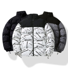 Load image into Gallery viewer, Fashionable Casual Men Cotton Padded Jacket Thickened Loose Cotton Padded Jacket Winter Warm Coat