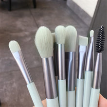 Load image into Gallery viewer, 8pcs/set Mini Portable Makeup Brushes Set Foundation Brush Eye Shadow Brush Makeup Brushes Set Makeup Tools