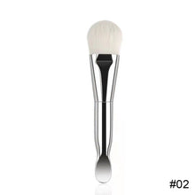 Load image into Gallery viewer, Double Head Facial Mask Brush Tongue Type Soft Hair Electroplating Facial Mask Brush Silicone Smearing Facial Mask Brush