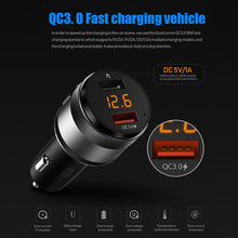 Load image into Gallery viewer, Car Charger Car Bluetooth Player U Disk QC3.0 Car Charger Hands-free FM FM Receiver FM Transmitter C57 Car MP3 Dual Port